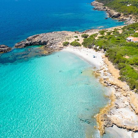 Rustico Porto Pino 30 Mt Dalla Spiaggia 外观 照片