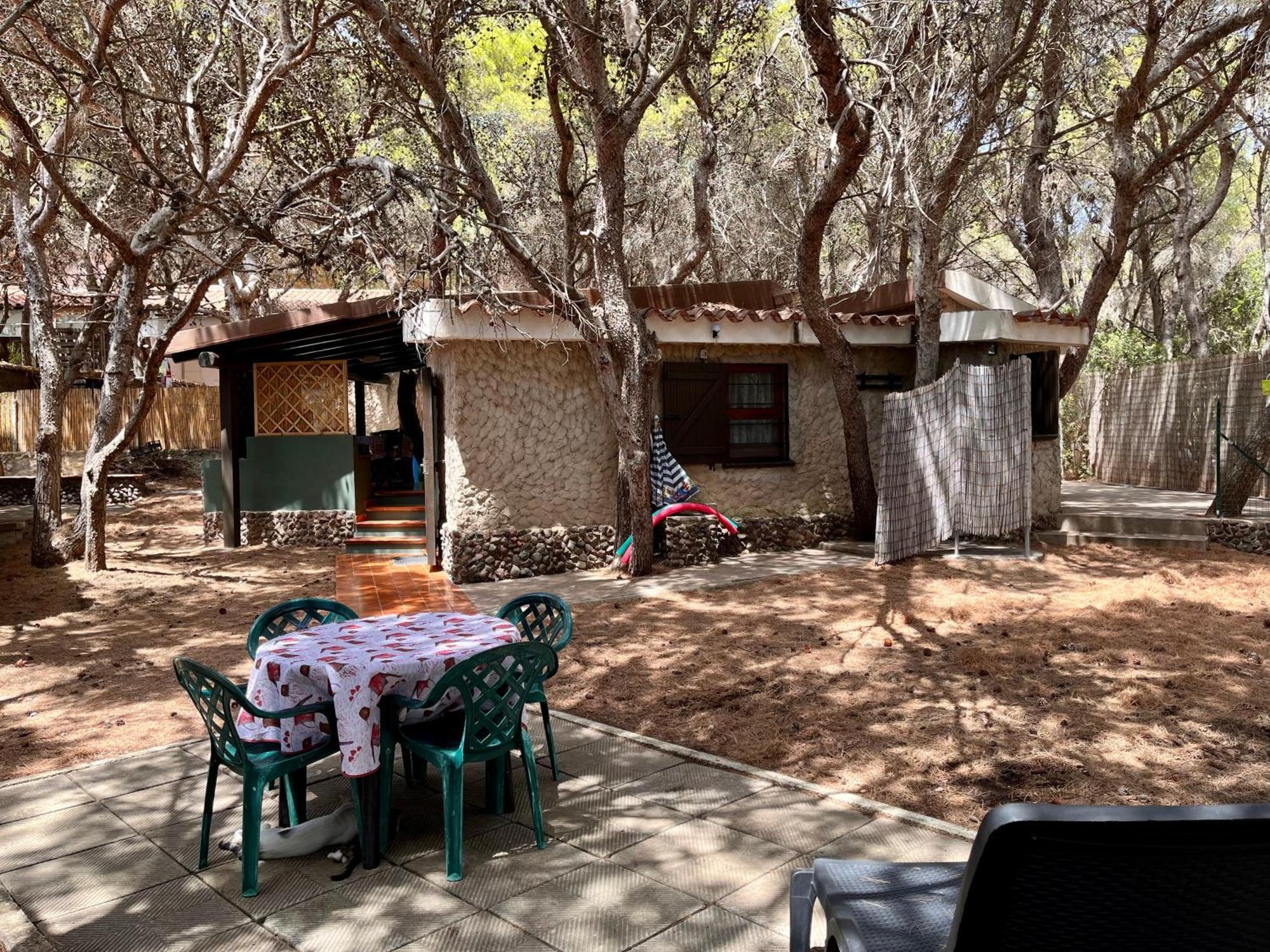 Rustico Porto Pino 30 Mt Dalla Spiaggia 外观 照片